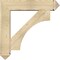 Ekena Millwork Westlake Arts and Crafts Rough Sawn Bracket w/ Offset Brace, Douglas Fir, 8"W x 36"D x 36"H BKT0806X36X36WTL03RDF - alternate 3